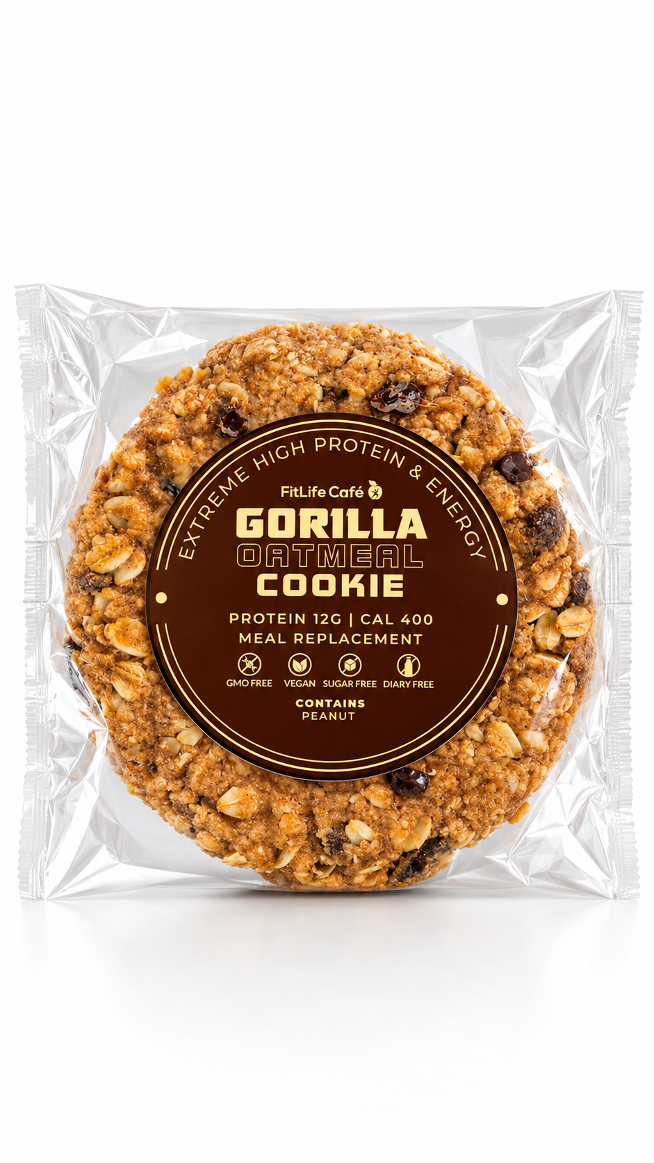 Gorilla Oatmeal Cookie (Caffeine Free)