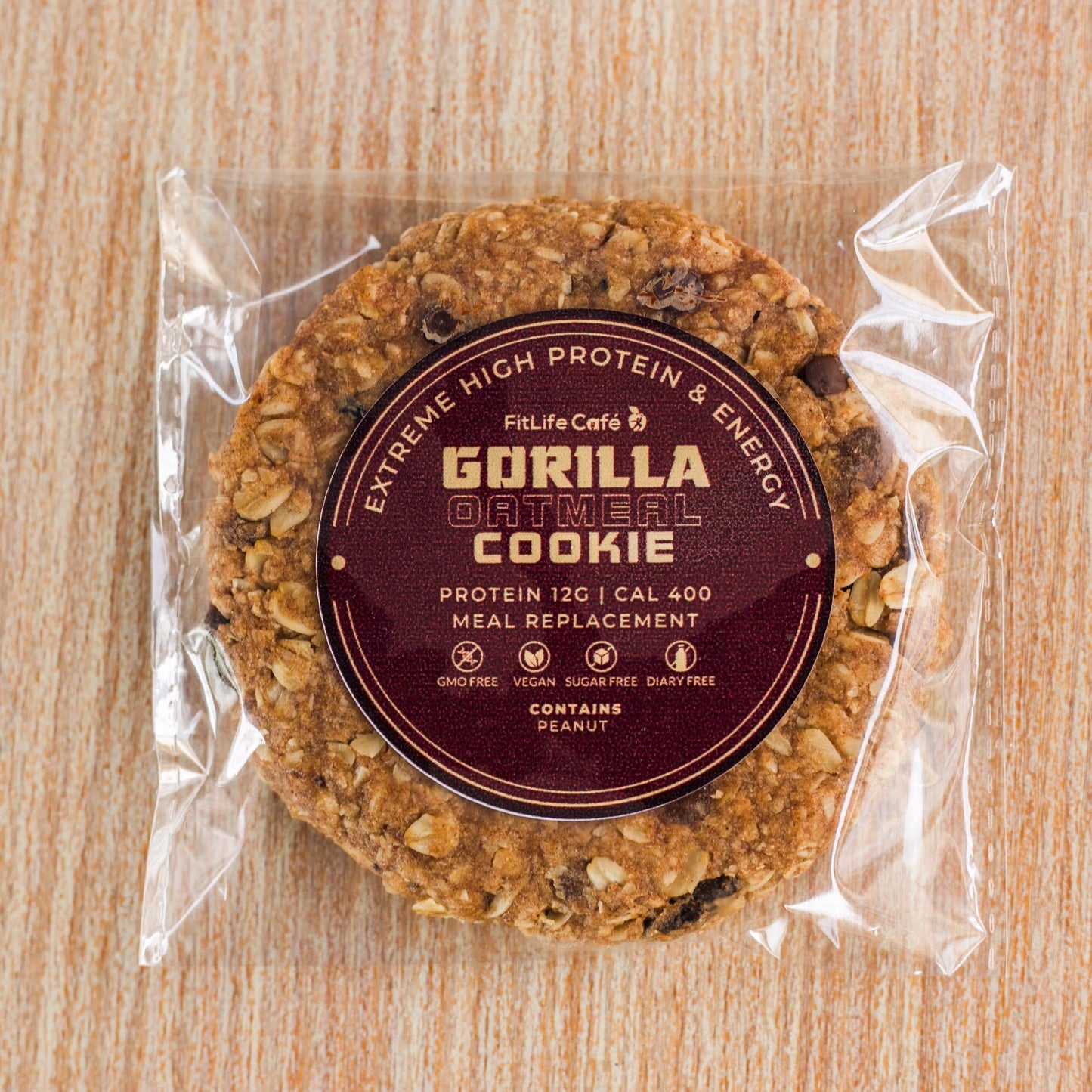 Gorilla Oatmeal Cookie (Caffeine Free)