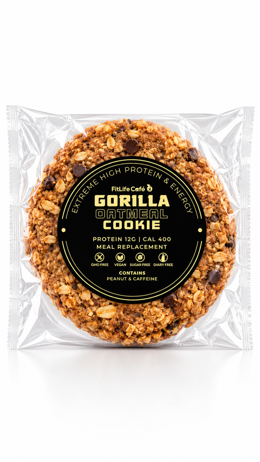 Gorilla Oatmeal Cookie (Caffeinated)