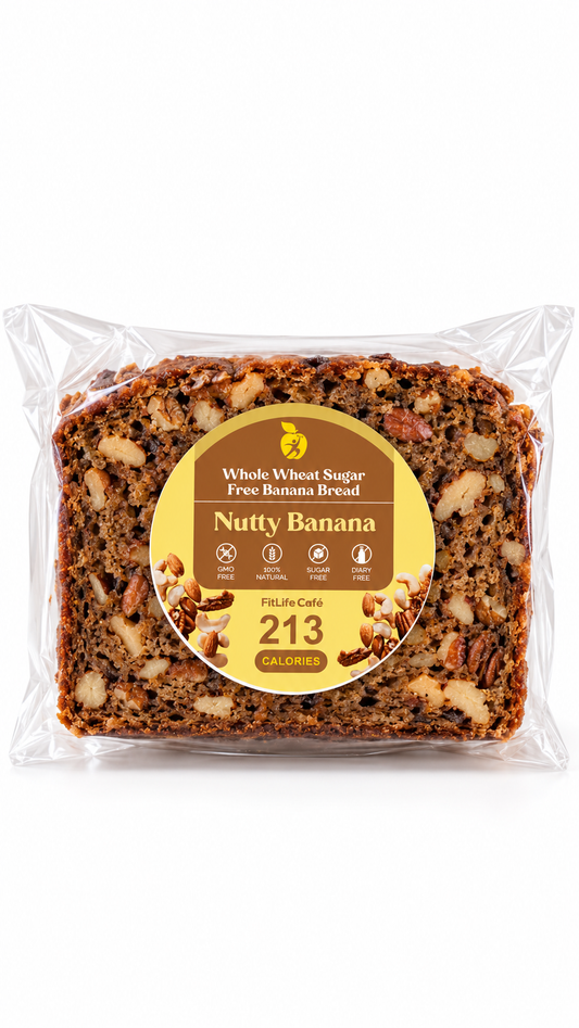Nutty Banana Bread