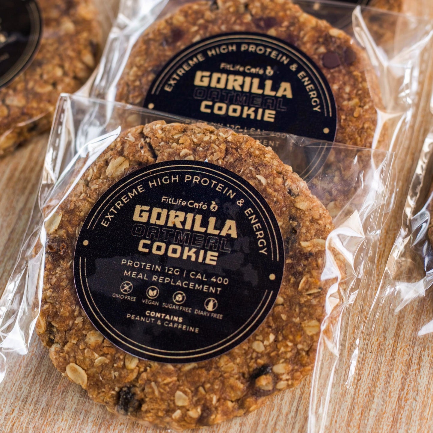 Gorilla Oatmeal Cookie (Caffeinated)