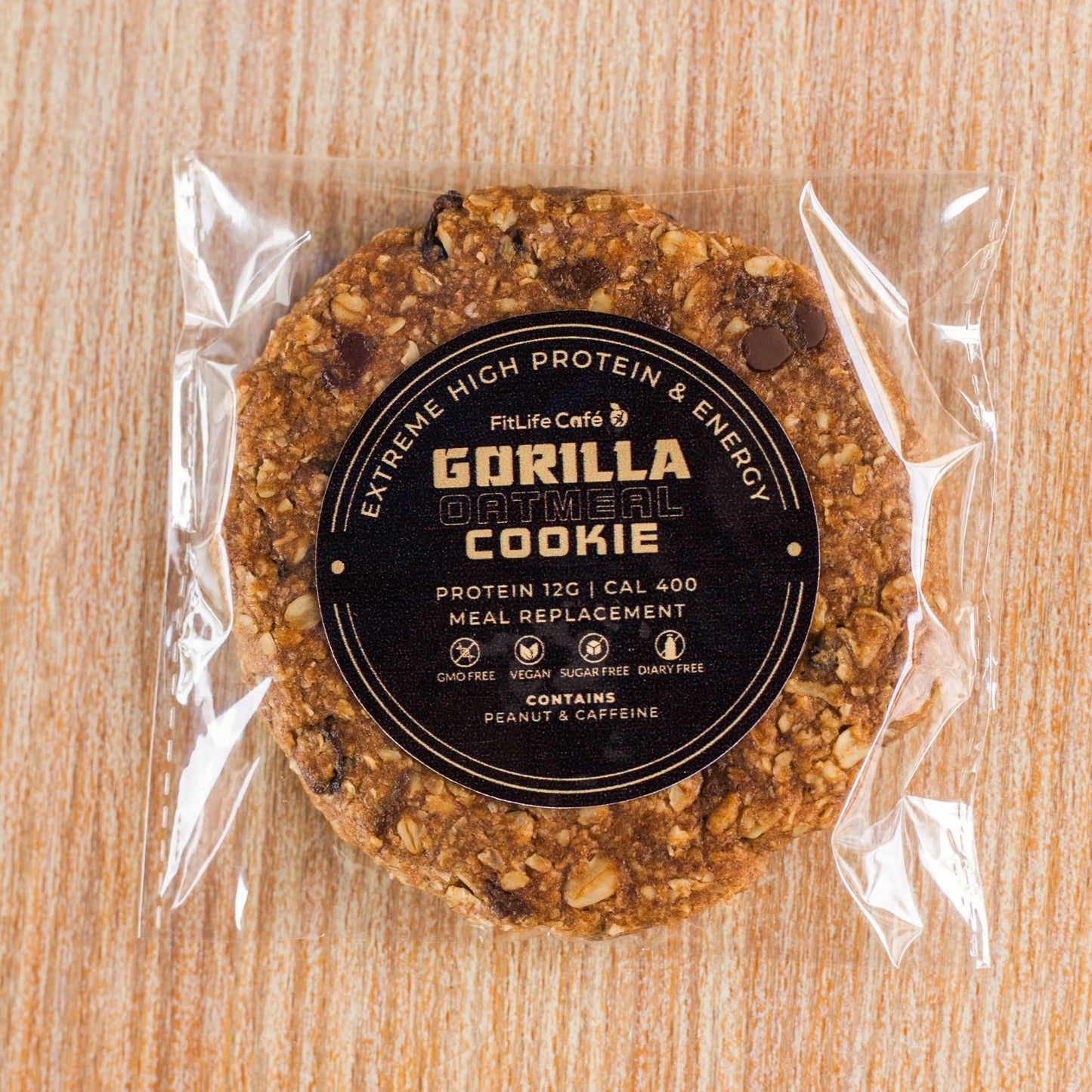 Gorilla Oatmeal Cookie (Caffeinated)